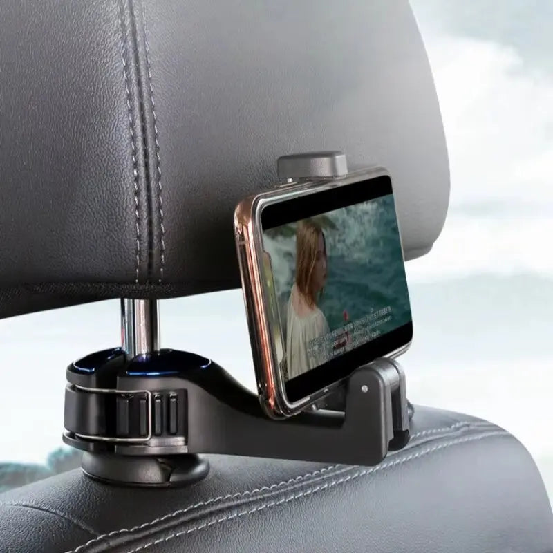 2in1 Car Hook for Rear Headrest