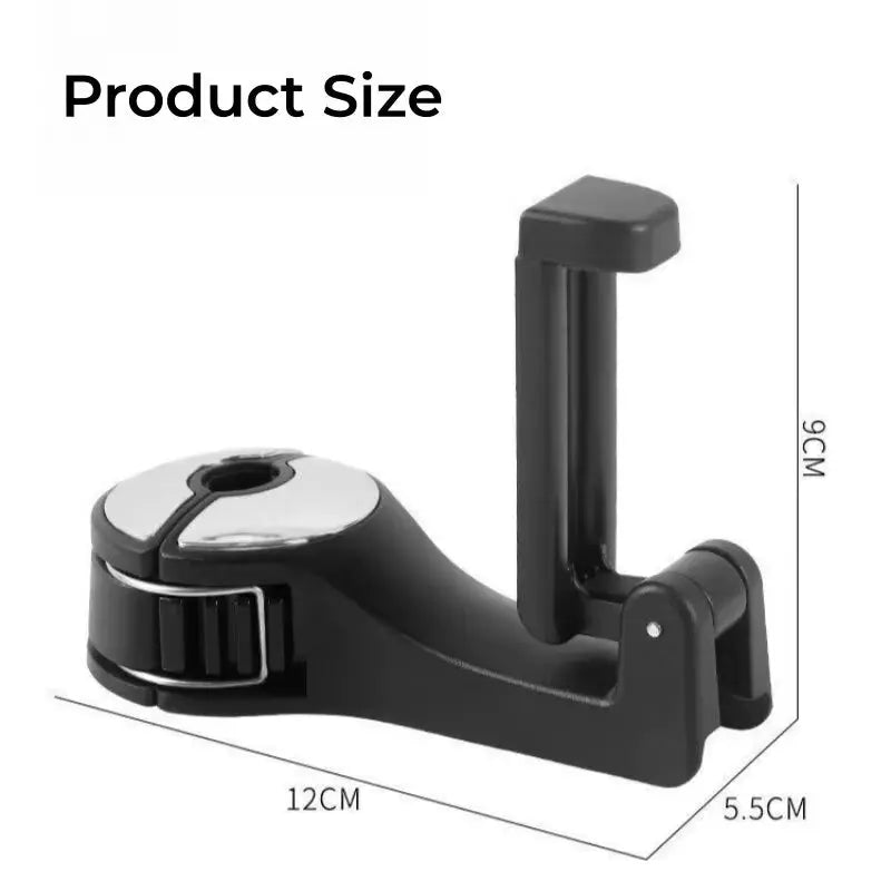 2in1 Car Hook for Rear Headrest