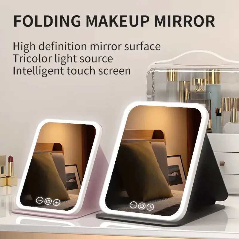 3 Colors Dimmable LED Makeup Mirror