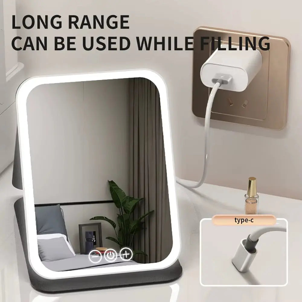 3 Colors Dimmable LED Makeup Mirror
