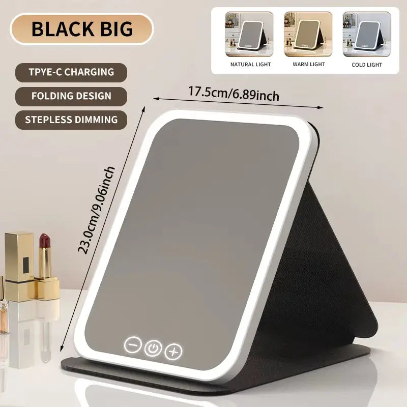 3 Colors Dimmable LED Makeup Mirror