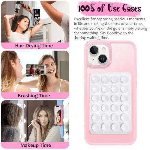 Silicone Suction Phone Case Mount (3M Adhesive)