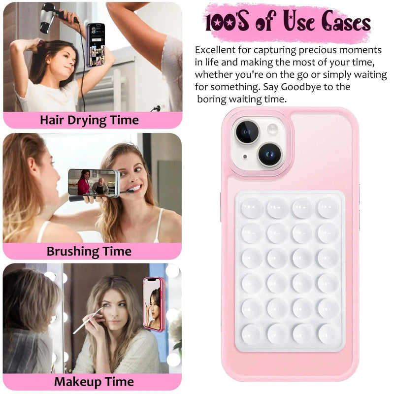 Silicone Suction Phone Case Mount (3M Adhesive)