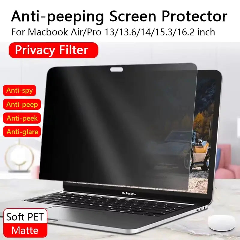 Anti-Peeping Screen Protector for Macbook