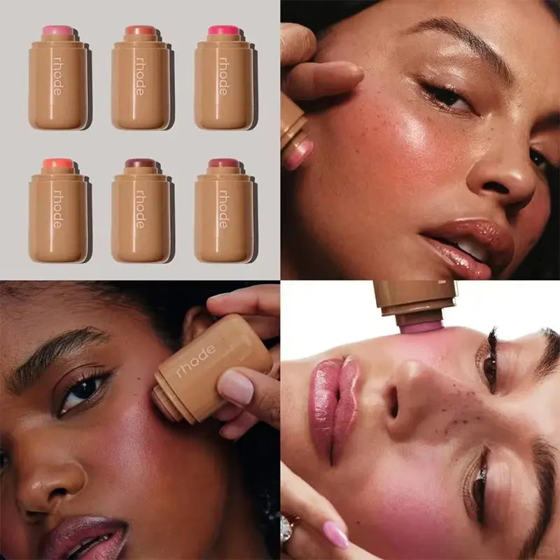 Rhode Blusher Stick - Long-Lasting Lip and Cheek Cream with Lift Complexion and High Pigment Formula