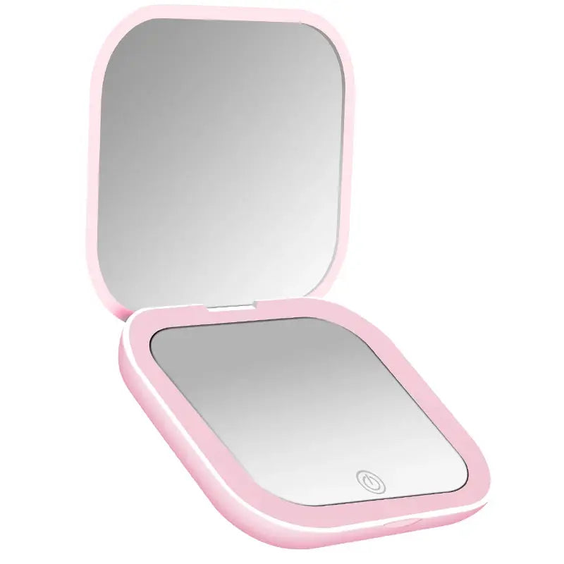 Compact Cosmetic Mirror with Light