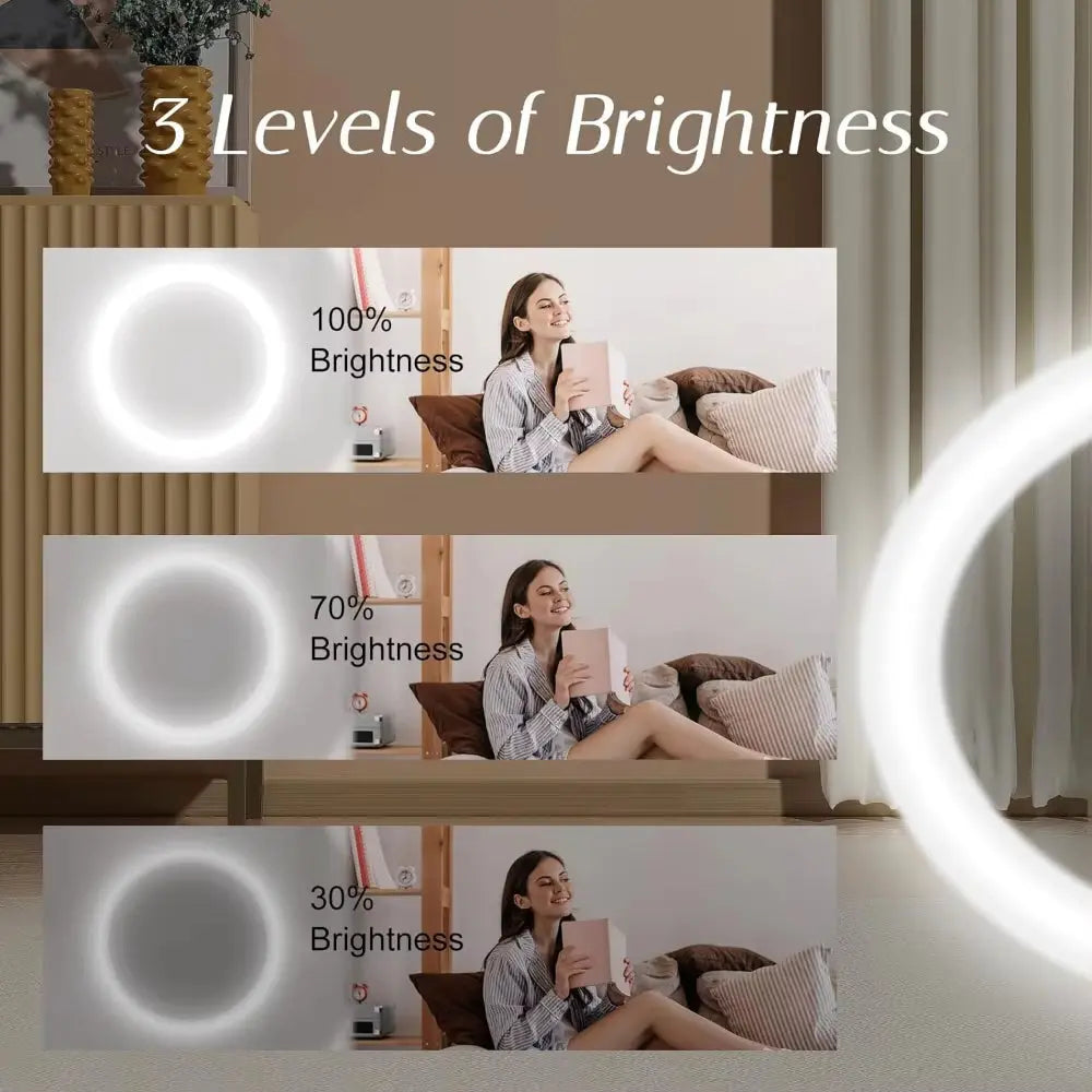 Compact LED Mirror -1X/3X Magnification & USB