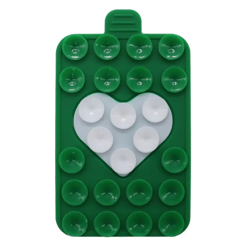 Double-Sided - Heart-Shaped Silicone Suction Cup for Mobile Phone Holder