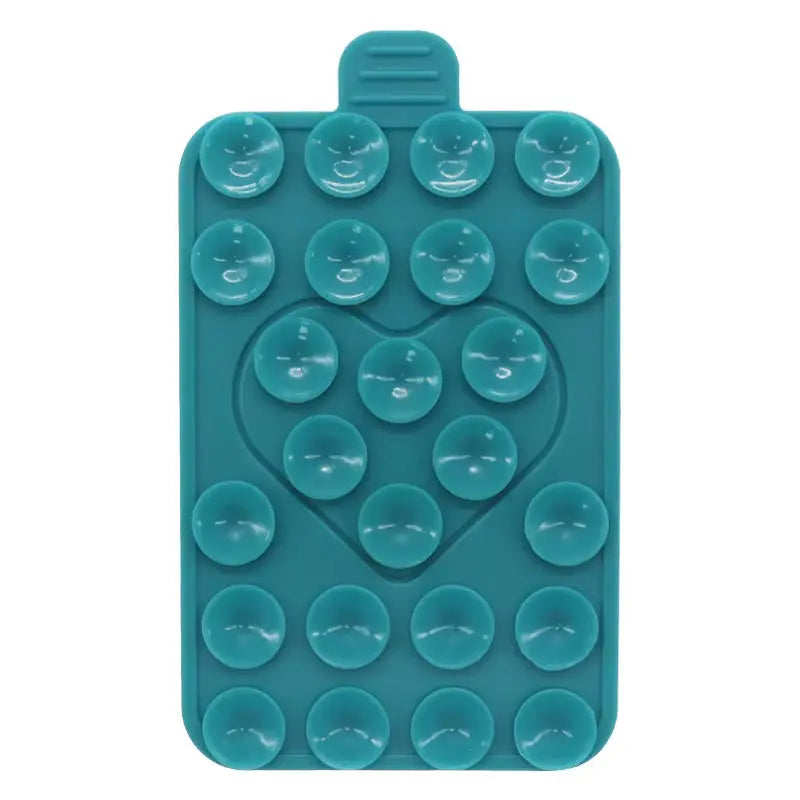 Double-Sided - Heart-Shaped Silicone Suction Cup for Mobile Phone Holder