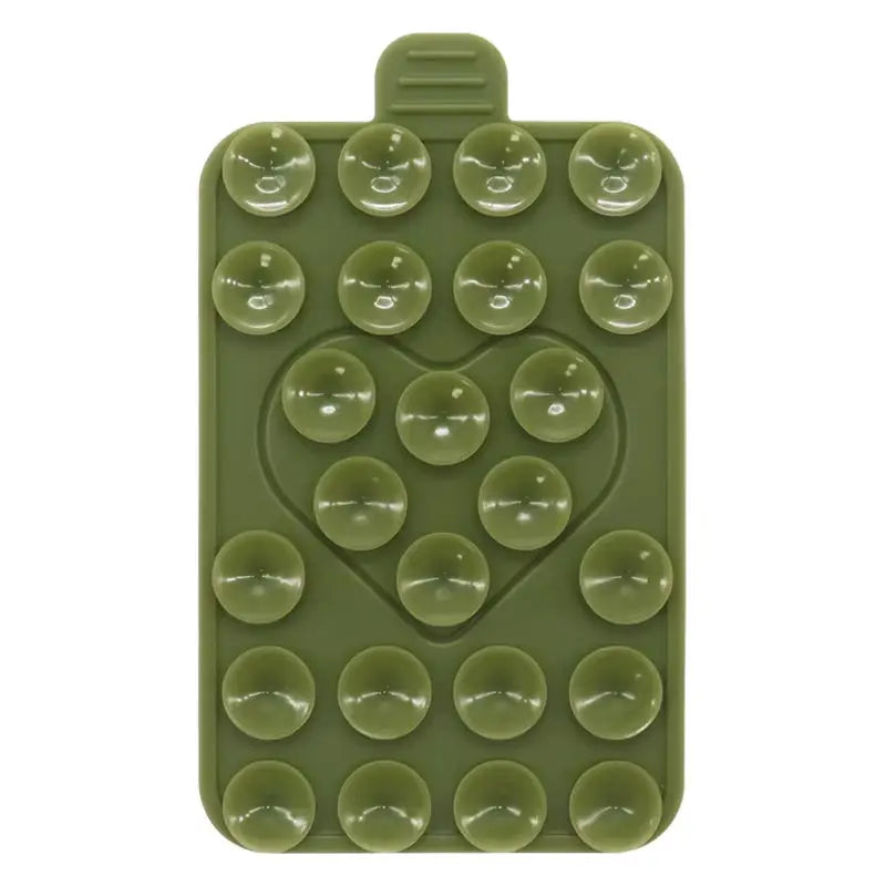 Double-Sided - Heart-Shaped Silicone Suction Cup for Mobile Phone Holder