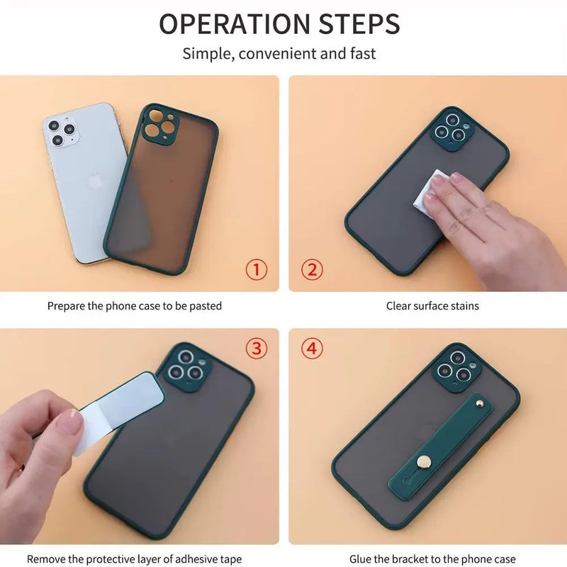 Finger Grip Phone Holder Socket