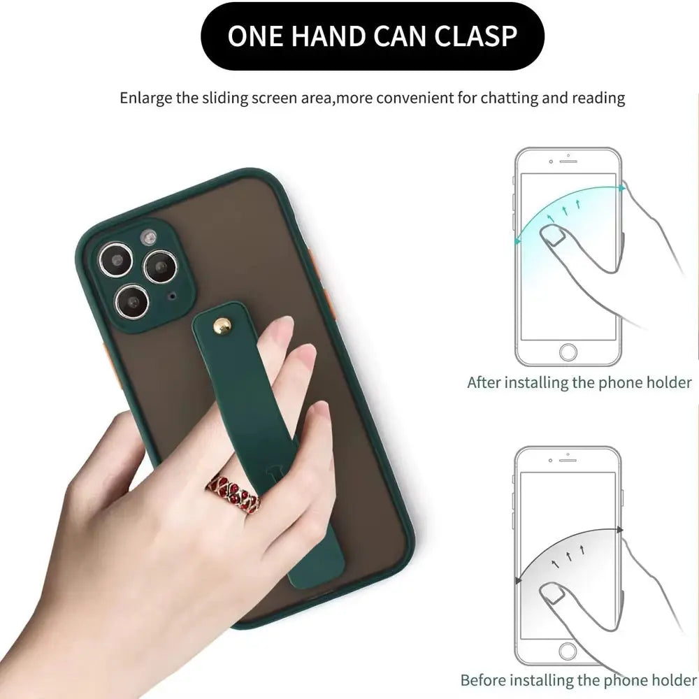 Finger Grip Phone Holder Socket