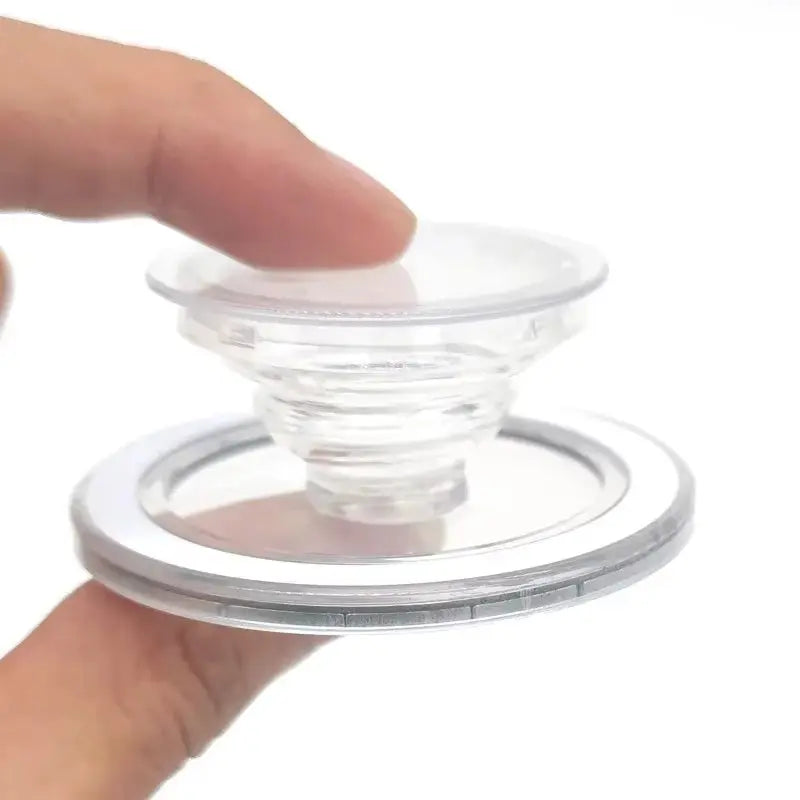 Magnetic Folding Mobile Phone Grip and Stand for MagSafe-Compatible Devices