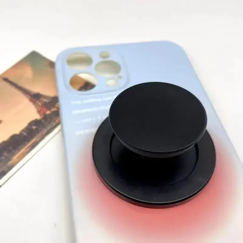 Magnetic Folding Mobile Phone Grip and Stand for MagSafe-Compatible Devices