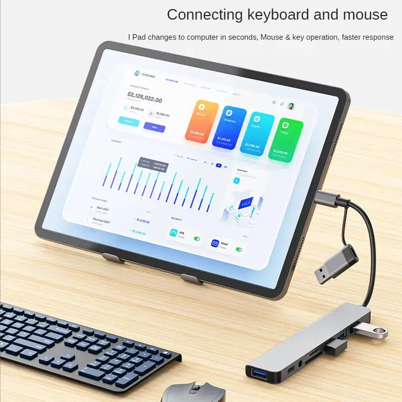 Multi-Hub Splitter for MacBook Pro