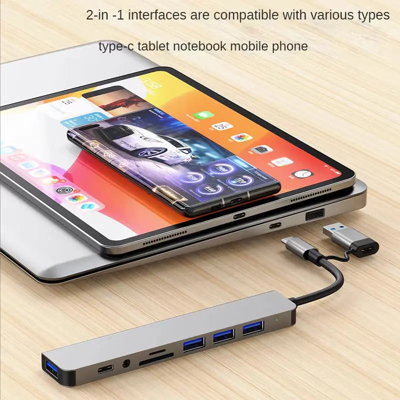 Multi-Hub Splitter for MacBook Pro
