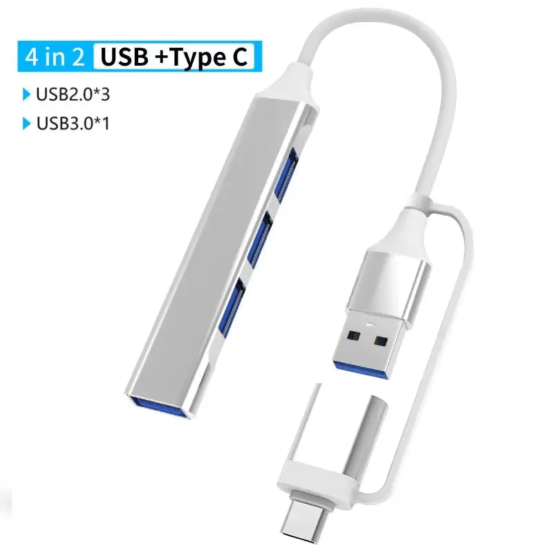 Multi-Hub Splitter for MacBook Pro