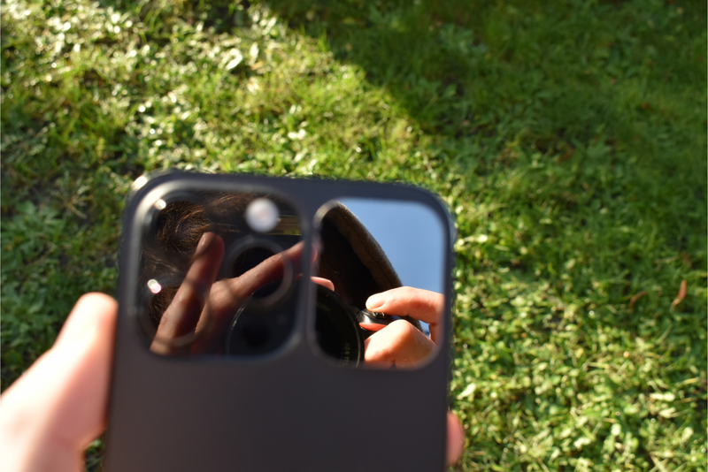 Sticky iPhone Mirror Mount – Your Pocket Portable Mirror - REFLECTBUDDY