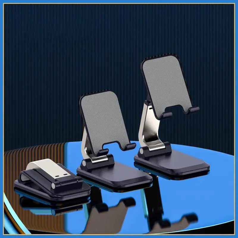 Portable Foldable Metal Holder for Tablets and Smartphones