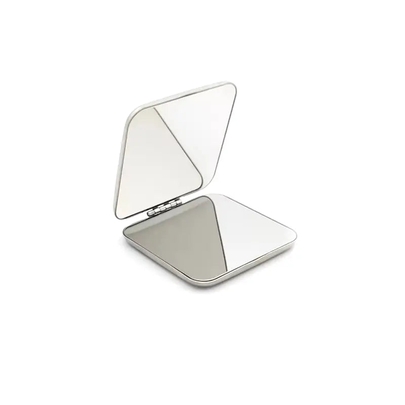 Portable Stainless Steel Makeup Mirror