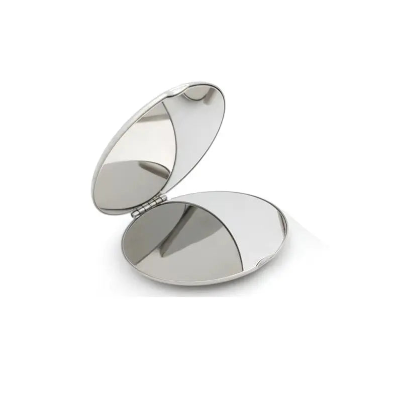 Portable Stainless Steel Makeup Mirror