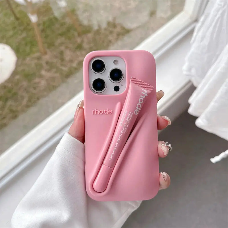 Rhode Phone Case including Lipstick