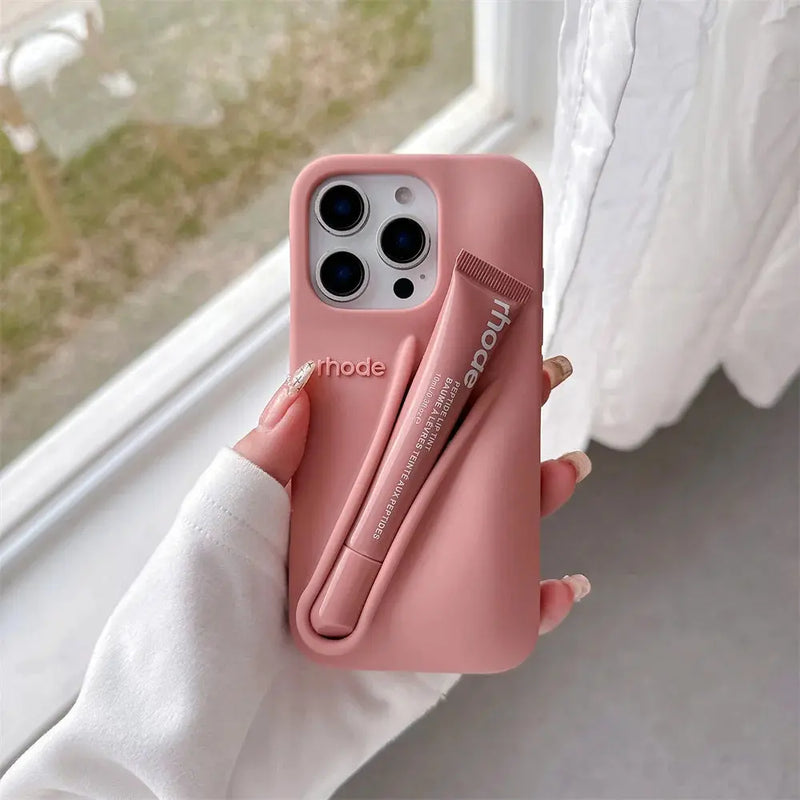 Rhode Phone Case including Lipstick