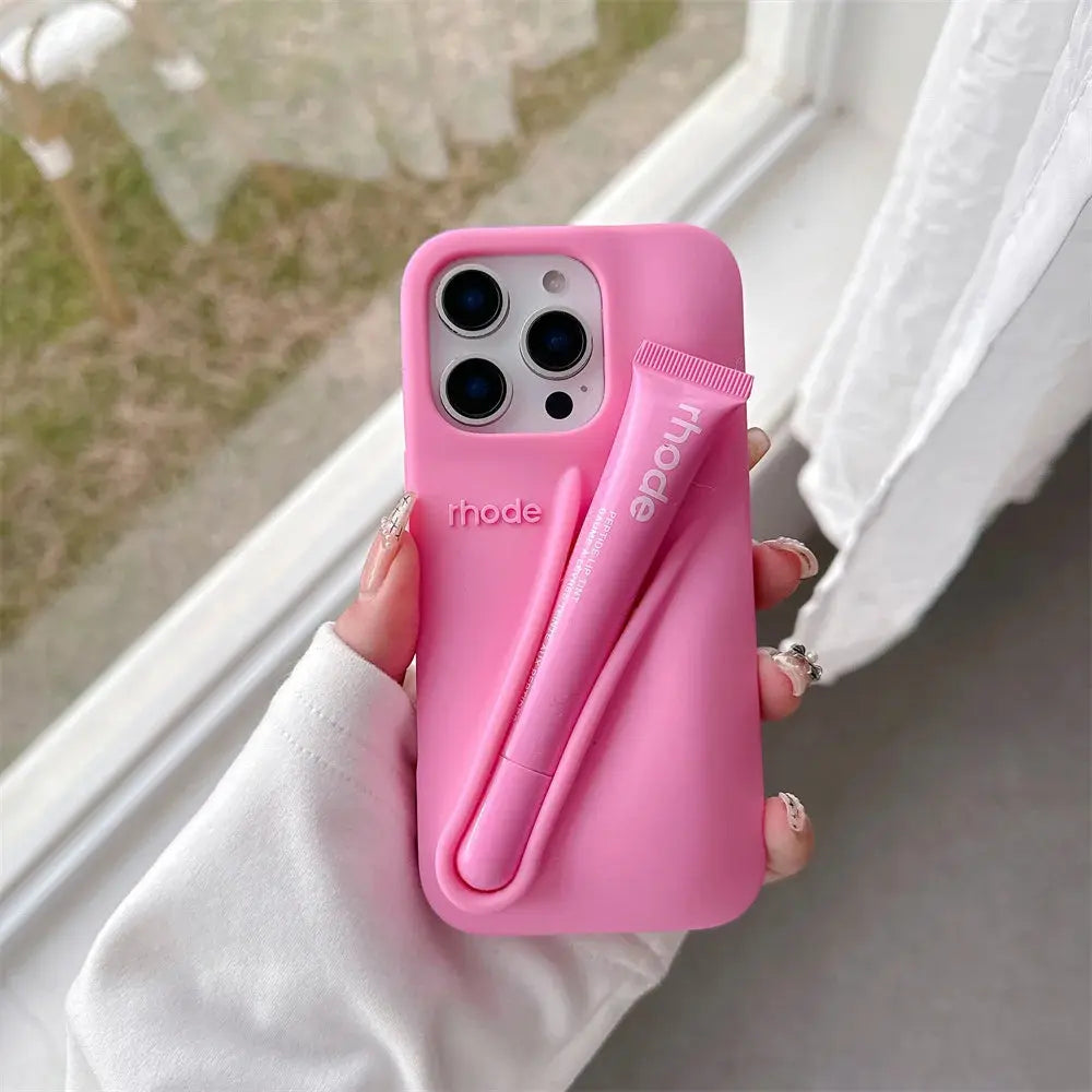 Rhode Phone Case including Lipstick