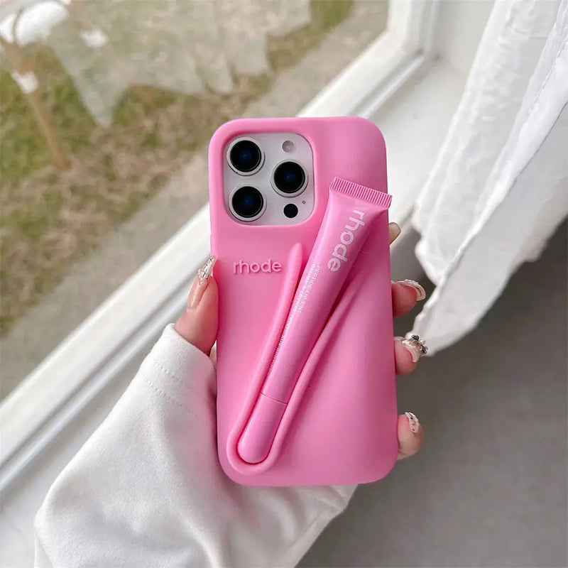 Rhode Phone Case including Lipstick