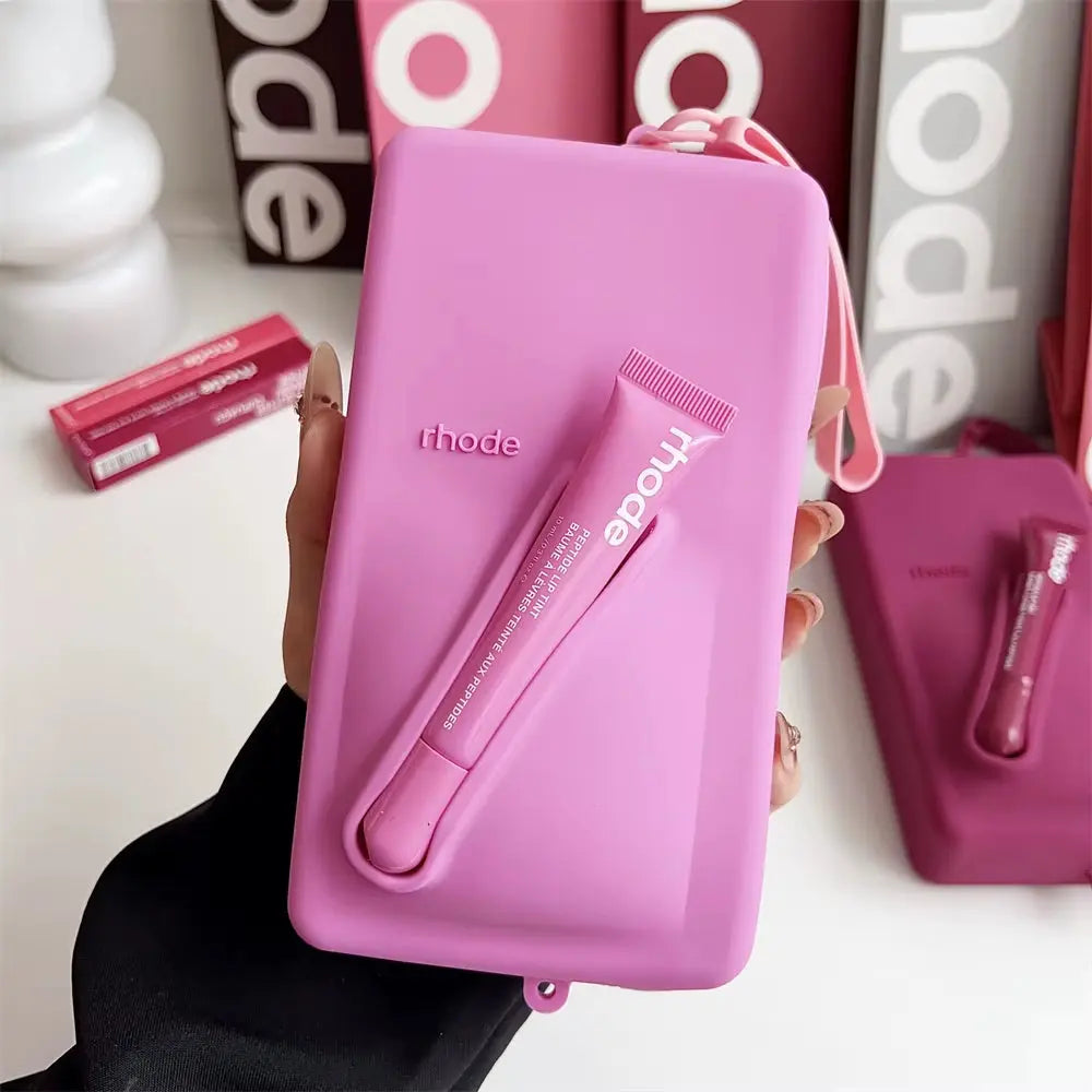 Rhode Silicone Case Bag with Wrist Strap