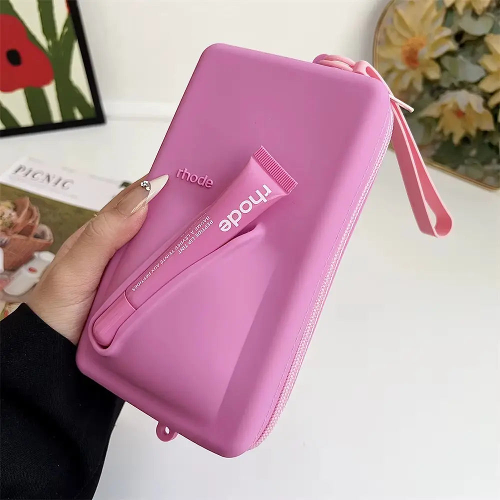 Rhode Silicone Case Bag with Wrist Strap