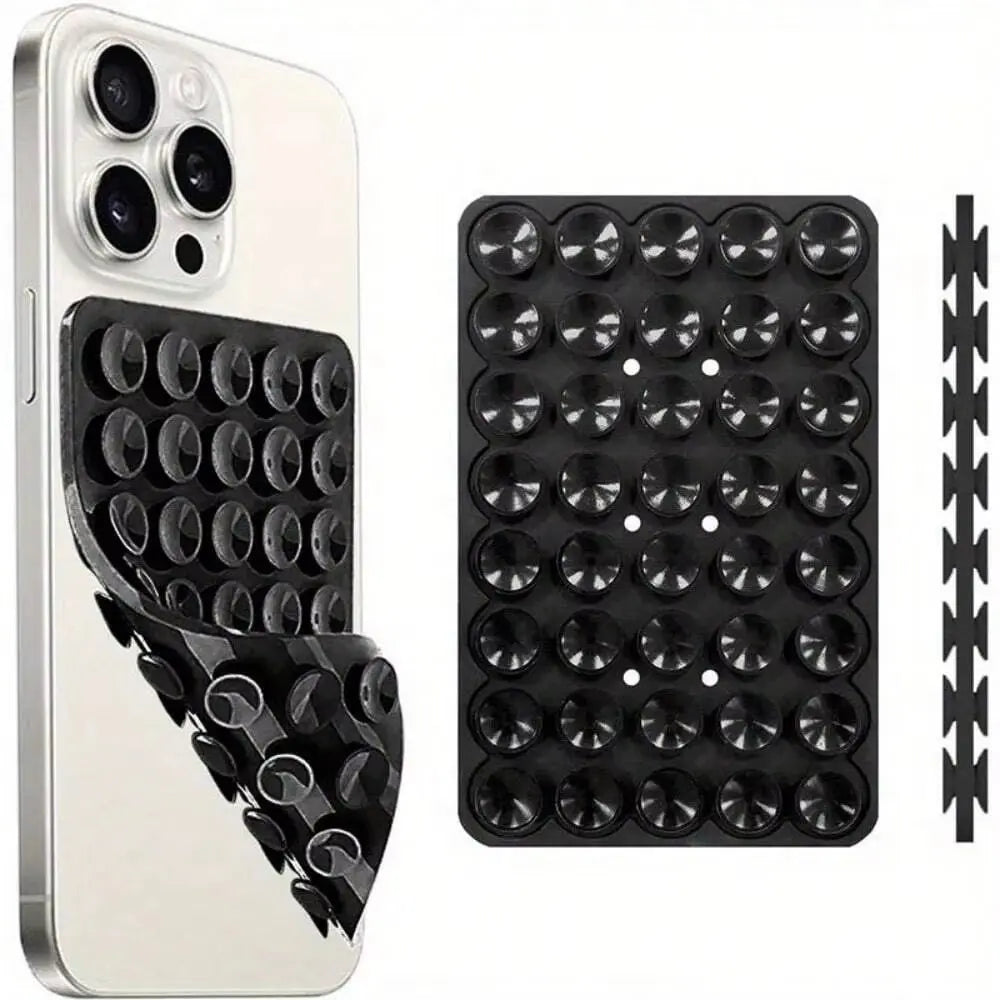 Silicone Suction Cup Phone Mount - Double Sided