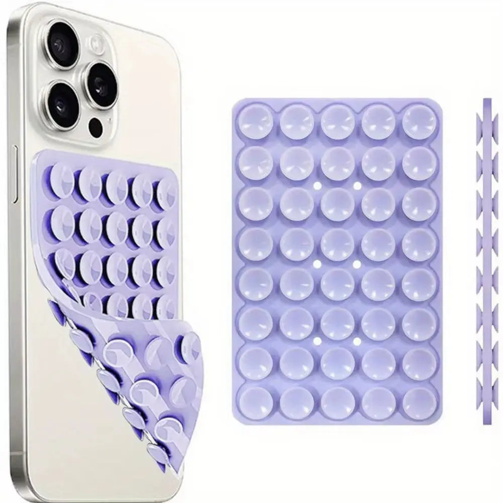 Silicone Suction Cup Phone Mount - Double Sided