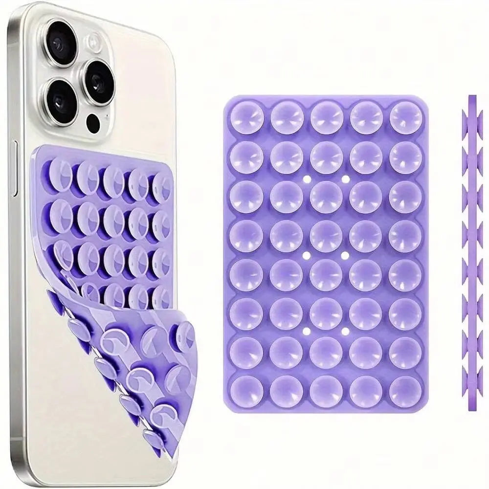Silicone Suction Cup Phone Mount - Double Sided