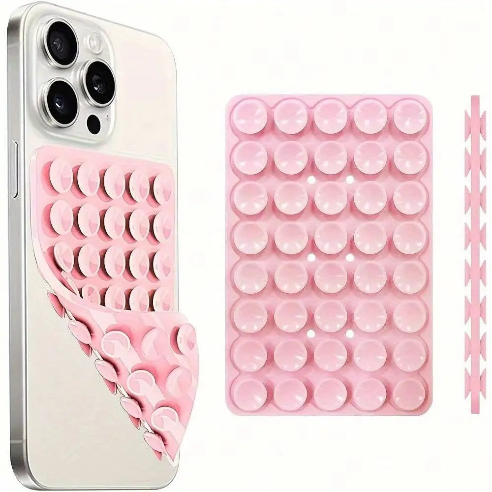 Silicone Suction Cup Phone Mount - Double Sided