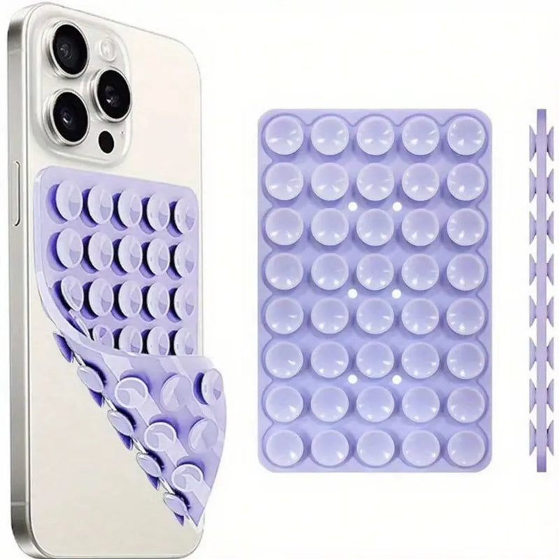 Silicone Suction Cup Phone Mount - Double Sided