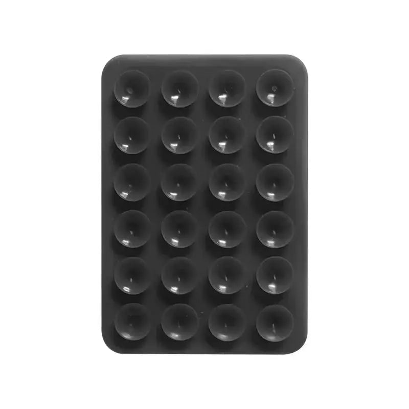 Silicone Suction Phone Holder Mat - Single-Sided Case Mount and Back Sticker