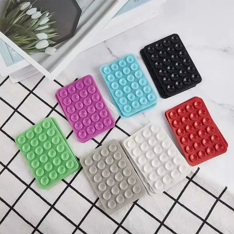 Silicone Suction Phone Mount with Adhesive Backing