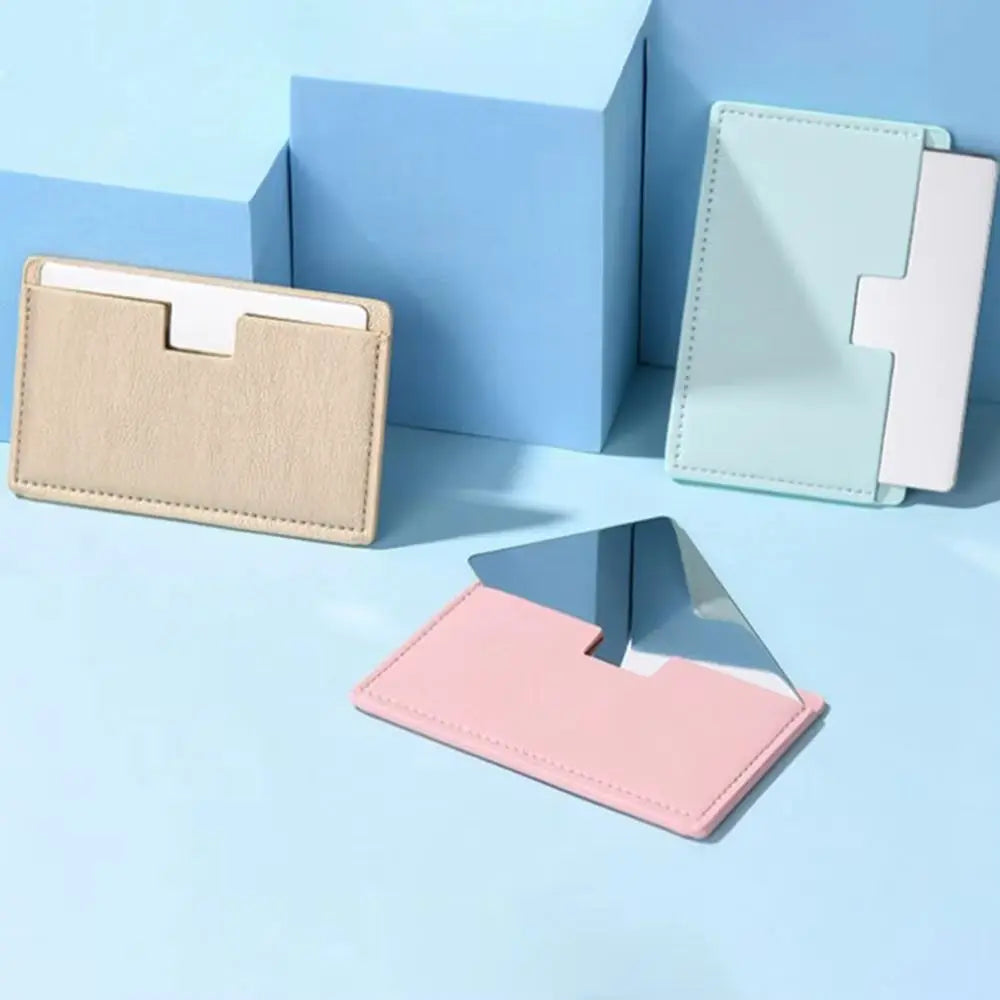 Unbreakable Leather Card Mirror