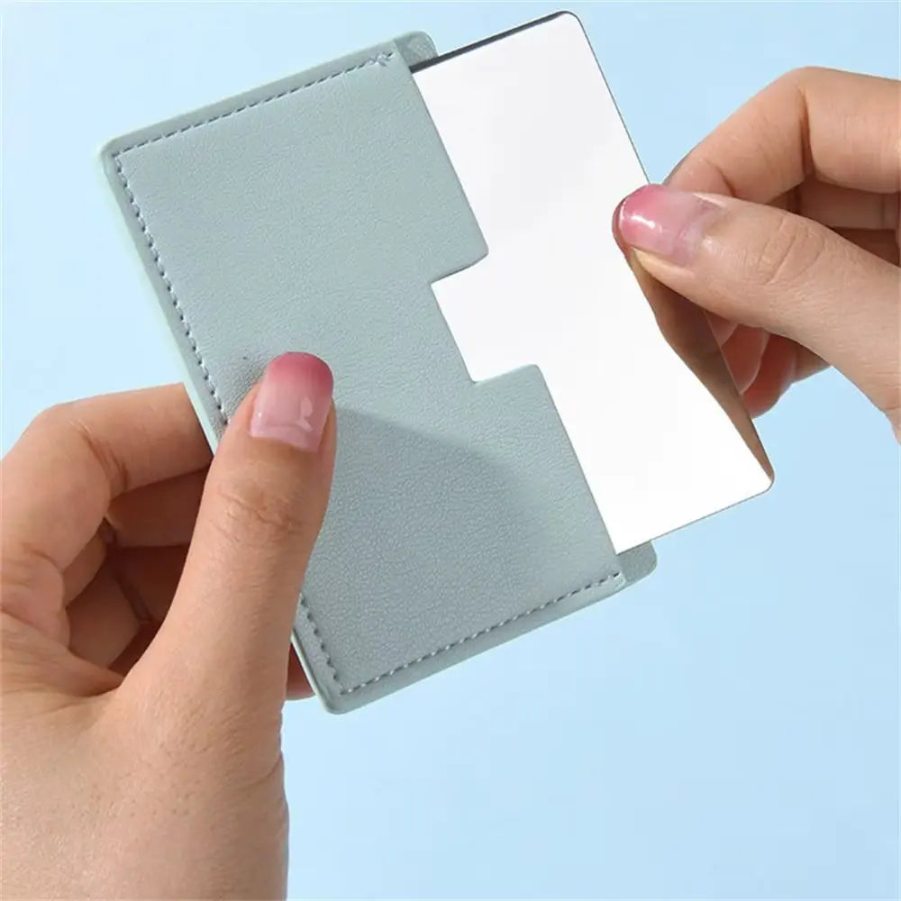 Unbreakable Leather Card Mirror