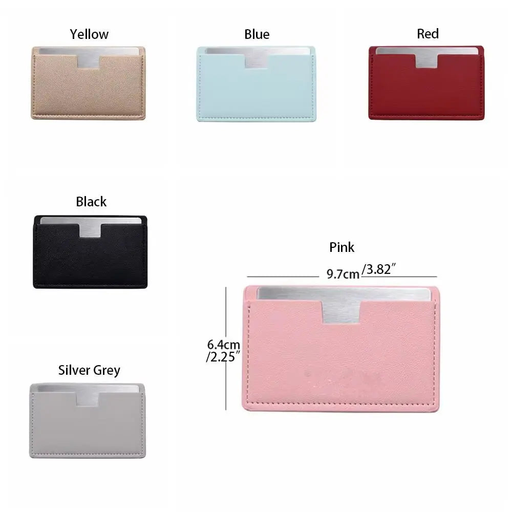 Unbreakable Leather Card Mirror