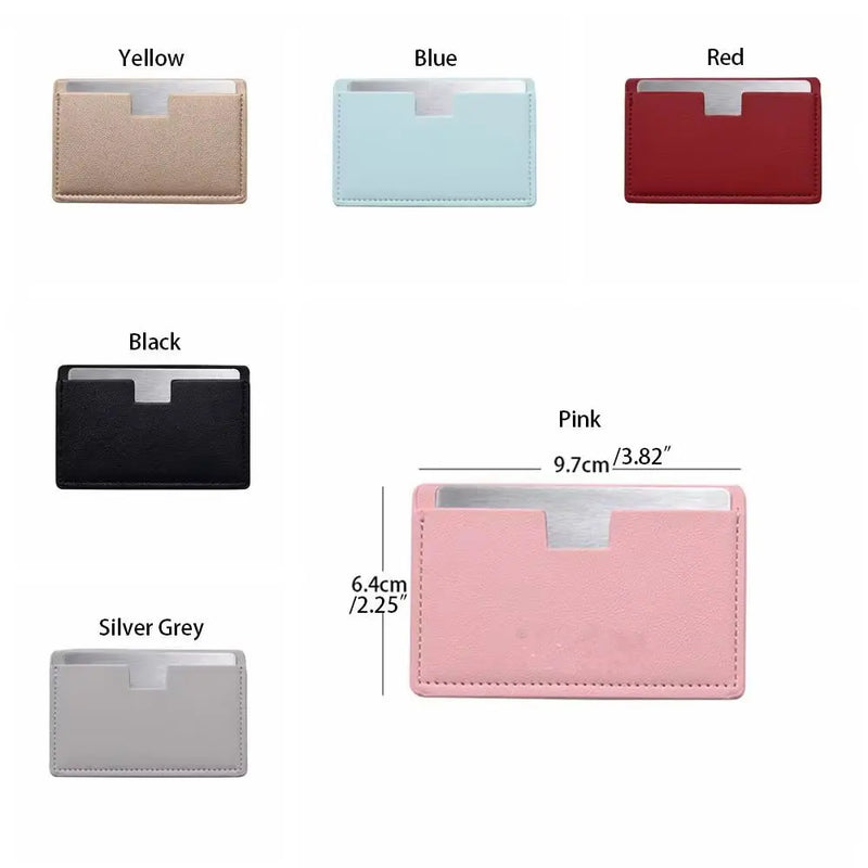 Unbreakable Leather Card Mirror