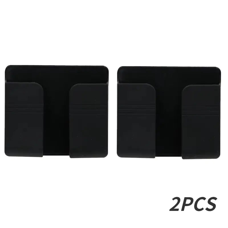 Wall-Mounted Multifunctional Storage Box - Punch-Free Organizer for TV Remote, Mobile Phone, and Charging Accessories (1-4 Pieces)