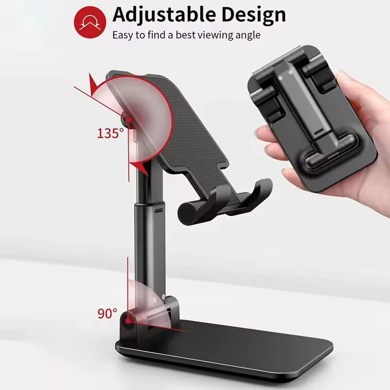 Adjustable Desktop Mobile Phone and Tablet Holder Stand