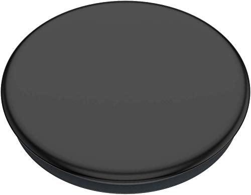 PopSockets : PopGrip Basic - Extendable Base and Grip for Smartphones and Tablets [Top Not Replaceable] - Black - REFLECTBUDDY