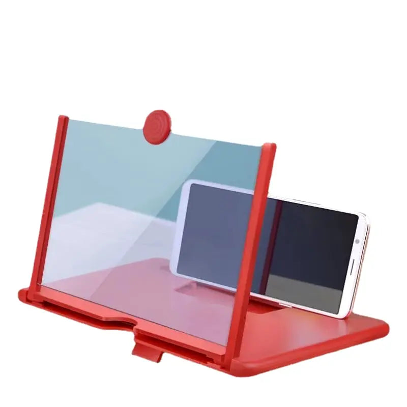 3D HD Video Amplifier Stand for Smartphones - Cell Phone Screen Magnifier and Accessory