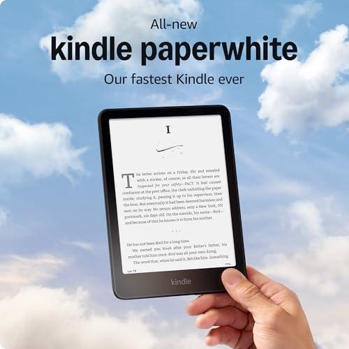 All-new Amazon Kindle Paperwhite (16 GB) – Our fastest Kindle ever, with new 7" glare-free display and weeks of battery life – Black - REFLECTBUDDY