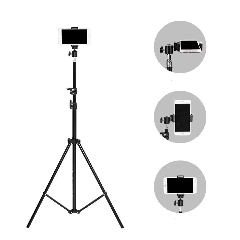 Multi-Functional Mobile Phone Tripod for Live Support, Video Recording, and Selfies