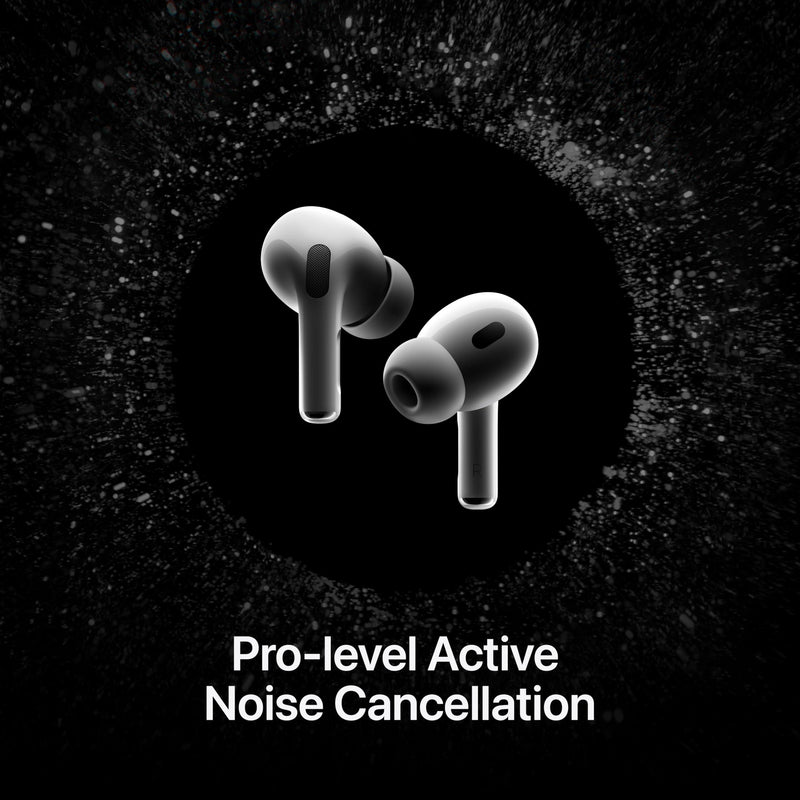 Apple AirPods Pro 2 Wireless Earbuds, Active Noise Cancellation, Hearing Aid Feature, Bluetooth Headphones, Transparency, Personalized Spatial Audio, High-Fidelity Sound, H2 Chip, USB-C Charging - REFLECTBUDDY