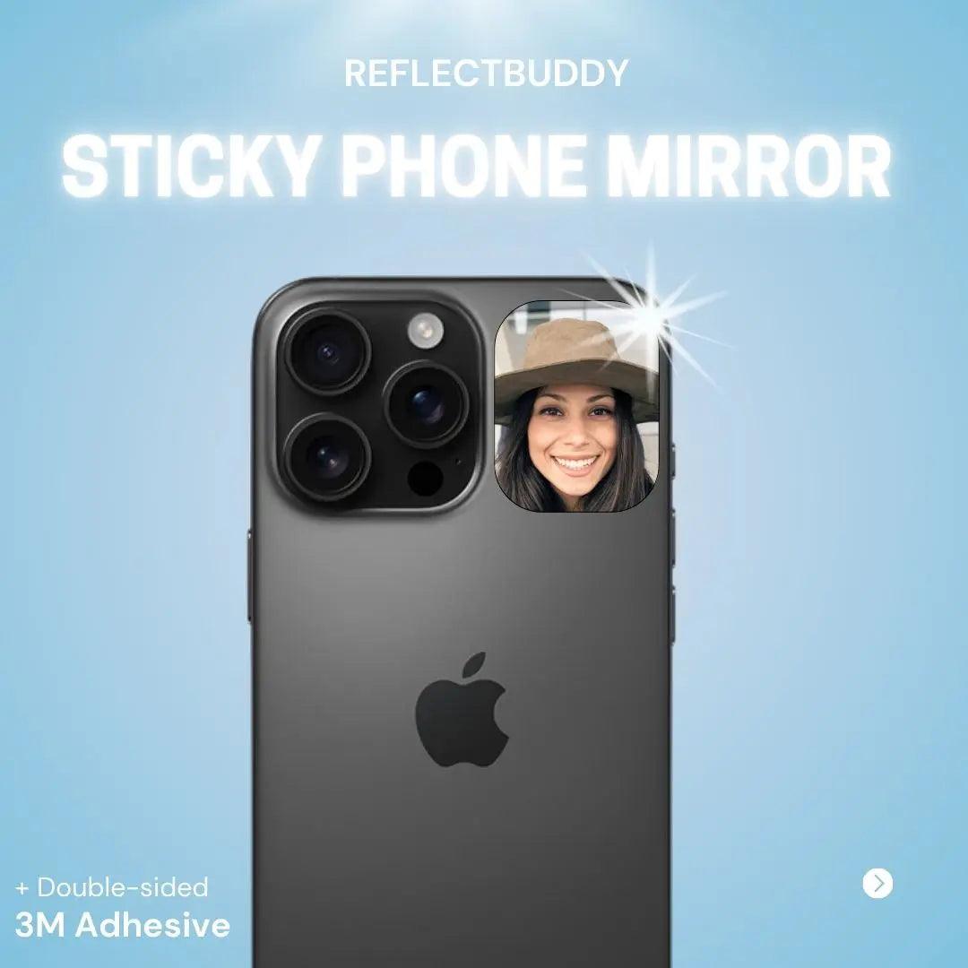 ReflectBuddy: Sticky Phone Mirror – Your Essential Smartphone Mirror REFLECTBUDDY
